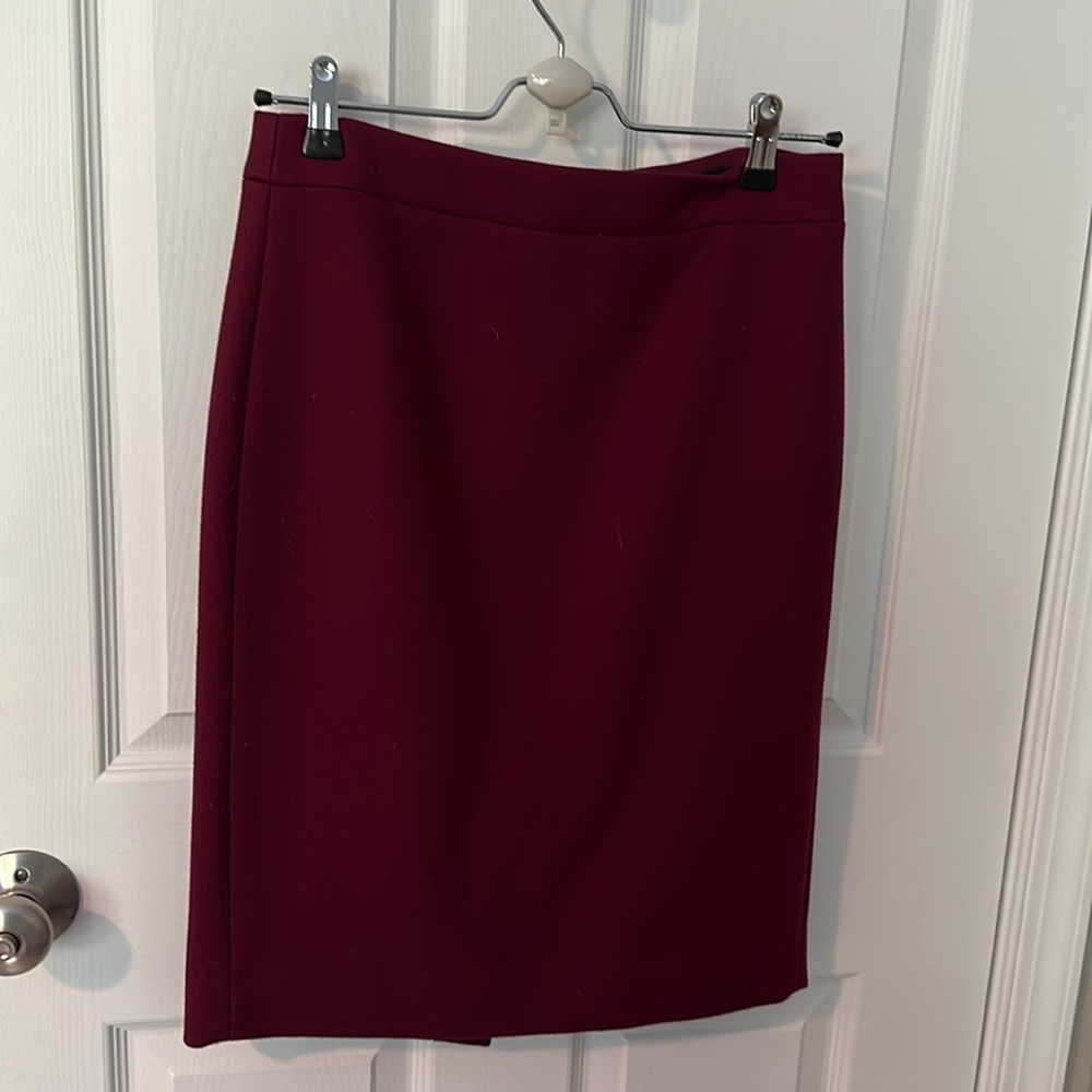 JCREW wool pencil skirt